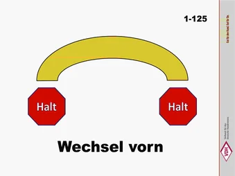 Sitz – Wechsel vor Hundeführer – Sitz