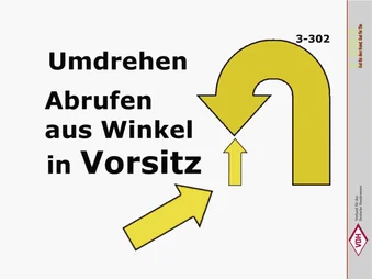 Umdrehen – Abrufen aus Winkel in Vorsitz