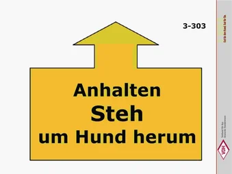 Steh – Um Hund herum