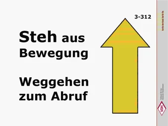 Steh aus Bewegung