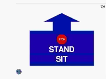 STOP, STAND, SIT