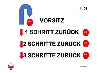 Vorsitz – 1, 2, 3 Schritte zurück – Vorsitz