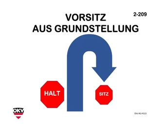 Halt - Vorsitz