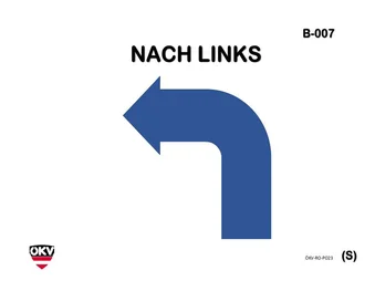 Nach links
