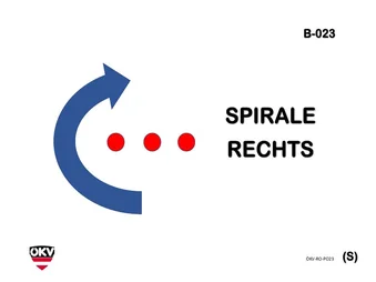 Spirale rechts – Hund außen