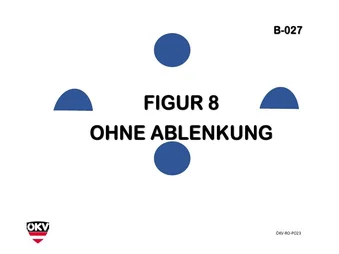 Figur 8 ohne Ablenkung